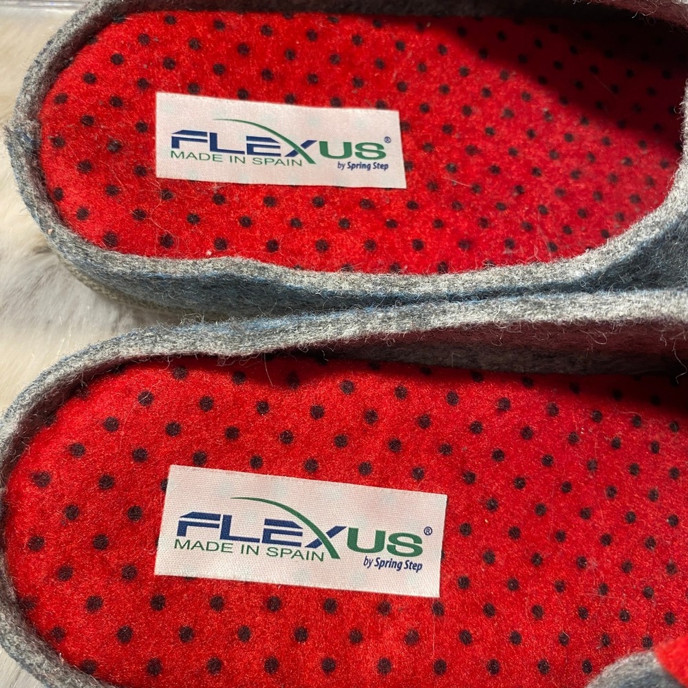 Flexus‎ by Spring Step Little Red Riding Hood Wool Fairy Tale Slippers Size 38 - Picture 11 of 11